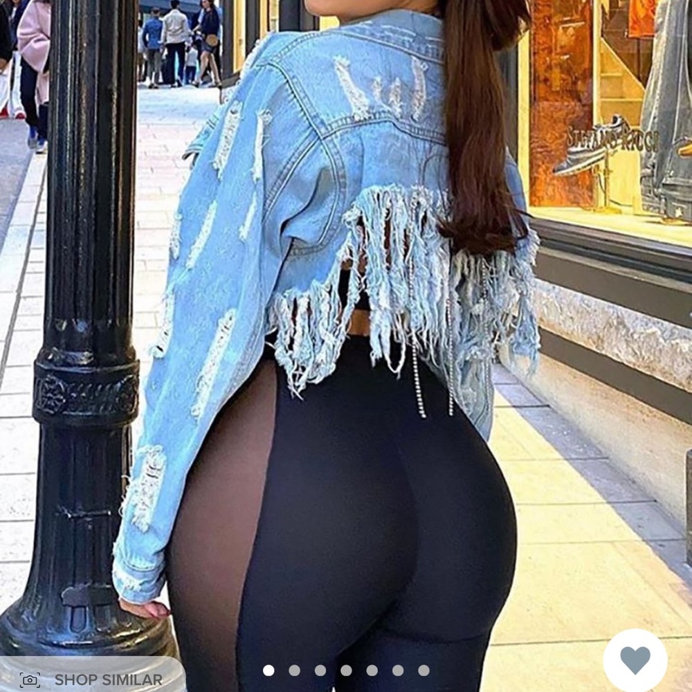 fashionnova jean jacket